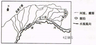 河套灌区位于内蒙古自治区的河套平原,是引黄河水灌溉