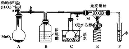 有关催化剂的催化机理等问题可以从"乙醇催化氧化实验