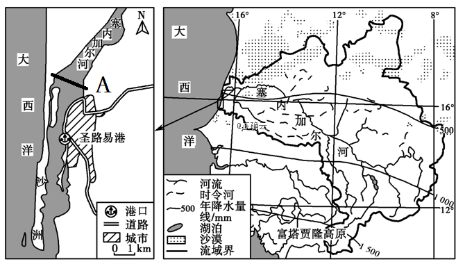 塞内加尔河是一条国际河流,发源于素有"西非水塔"之称