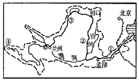 1,黄河的两条重要支流汾河和渭河分布在]a.上游河段b.中游河段c.